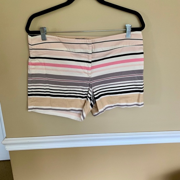 🆕 Cynthia Rowley Striped Shorts - Picture 1 of 4
